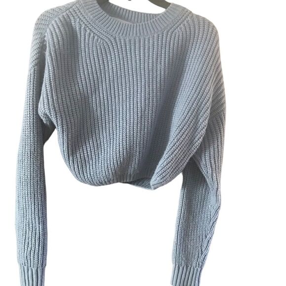 Elodie Blue Sweater Size XS Acrylic - Picture 2 of 9